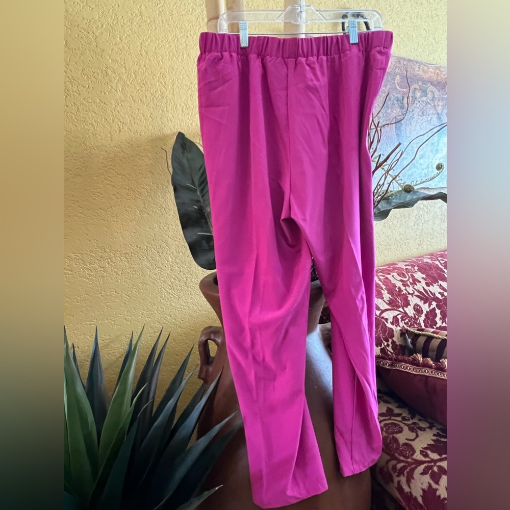 G By Giuliana pink pant, size 16, fabric polyester and spandex.
